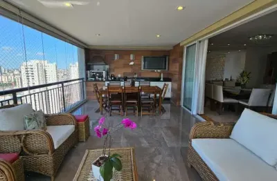 Apto a venda no tatuapé, mobiliado, amplo terraço gourmet e lazer completo !!