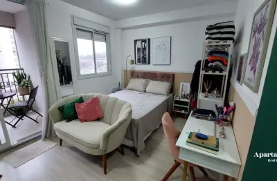 Mobiliado - apartamento novo com 1 quarto, r$3000,00 - vista linda