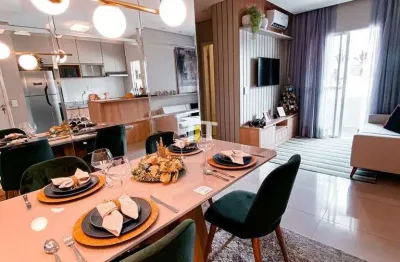 Apartamento de 60m² com 2 dormitórios, sendo 1 suíte em franca/sp