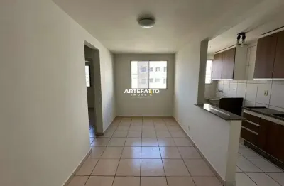 Apartamento com 2 dormitórios no condomínio fiorentine em franca/sp