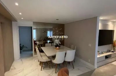 Apartamento 125 mts 3 dorms 1 suíte 2 vagas. impecável. com planjejados