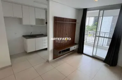 Studio semi-mobiliado com 38 mts ao lado do metrô - lazer completo