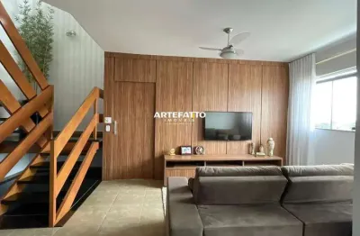 Vende-se apartamento duplex de 180m² condomínio indaiá - chácara santo antônio