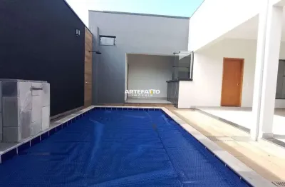 Casa com 3 dormitórios no bairro villagio mundo novo em franca/sp