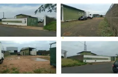 Terreno com prédio administrativo no distrito industrial i
