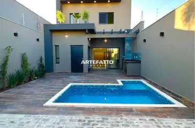 Casa com 3 quartos à venda na Rua Domingos Chicaroni, 5000, Jardim Três Colinas, Franca