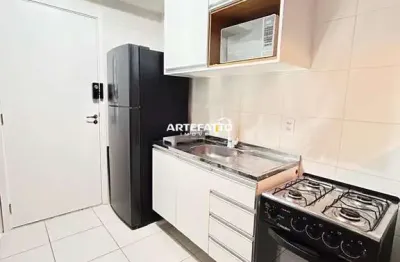 Apresento  este charmoso apartamento de 31 m², mobiliado