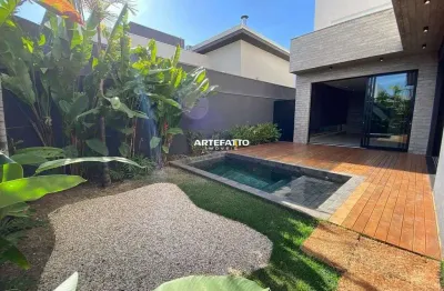 Casa de condomínio à venda, no veredas, em franca, com 3 suítes, 318m²
