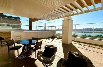 À venda | 377 m², terraço privativo com piscina, 3 quartos (todos suítes) e 4 vagas de garagem - agronômica, em florianópolis.
