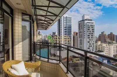 Cobertura duplex com 3 quartos à venda em florianópolis, terraço com piscina, mobiliado e 2 vagas.