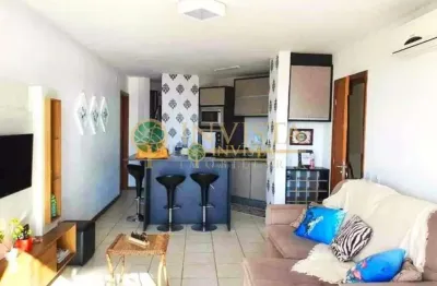À venda | 83 m², mobiliado, 2 quartos, sacada e 1 vaga - praia de canasvieiras, em florianópolis.