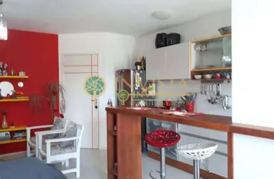 À venda | 56 m², sacada com churrasqueira, 2 quartos e 1 vaga - Forquilhas, São José/SC.