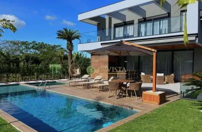 À venda | 600 m², Alto padrão, Piscina, Varanda Gourmet, 4 suítes e 4 vagas - Praia de Jurerê Internacional, Florianópolis.