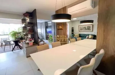 À venda | semi mobiliado, 3 quartos, sacada com vista parcial mar e 1 vaga de garagem - agronômica, em florianópolis.