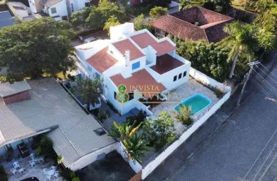 À venda | casa de 346 m², 5 quartos, piscina privativa e 4 vagas – com vista para a lagoa da conceição, florianópolis