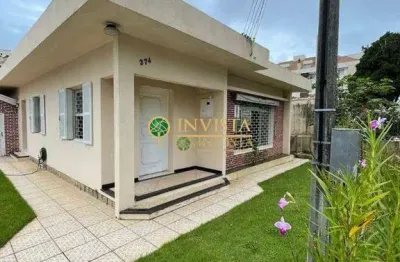 À venda | casa financiável de 145 m² em terreno de esquina com 367,50 m² – coqueiros, florianópolis