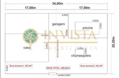 Terreno à venda na Rua Nove de Julho, 780, Ipiranga, São José
