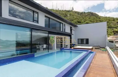 Casa com 4 quartos à venda em florianópolis, varanda gourmet, piscina privativa e 2 vagas - próximo à ufsc, bairro trindade.