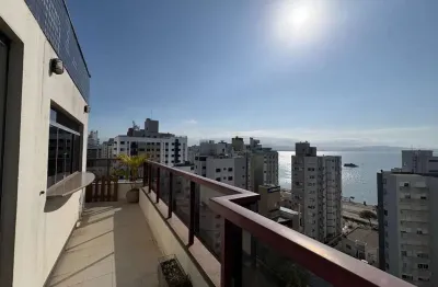 À venda | 316 m², mobiliado, vista mar, piscina privativa, 4 suítes e 3 vagas - centro, em florianópolis.