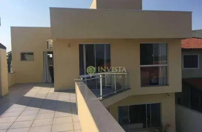 À venda | 274 m² privativos, churrasqueira, piscina e terraço — 4 quartos, 4 vagas — próxima ao estádio da ressacada, no carianos, florianópolis.