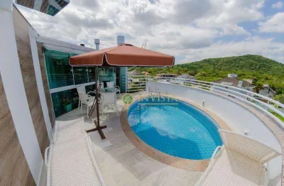 Á venda | cobertura mobiliada em jurerê com 3 suítes e 3 vagas de garagem