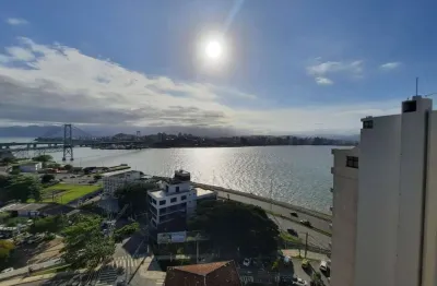 Locação | semi mobiliado, 3 quartos, vista mar, próximo ao colégio catarinense - centro de florianópolis