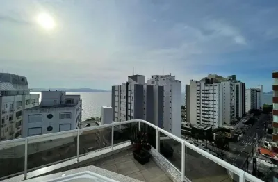 Terraço com vista mar e hidromassagem, 4 quartos, 2 vagas e área de lazer completa no bairro agronômica - à venda em florianópolis.