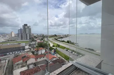 À venda | 125 m², vista mar, 3 quartos sendo 2 suítes e 2 vagas no estreito - á venda em florianópolis