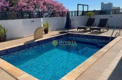 3 quartos, terraço privativo com piscina e 2 vagas no estreito - á venda em florianópolis
