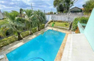 Casa com 5 quartos à venda em florianópolis, 5 vagas, piscina e churrasqueira - bairro jardim atlântico.