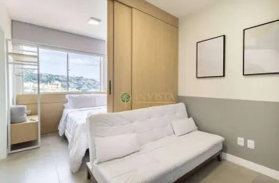 À venda | studio mobiliado, 23 m² e 1 vaga - centro, em florianópolis.