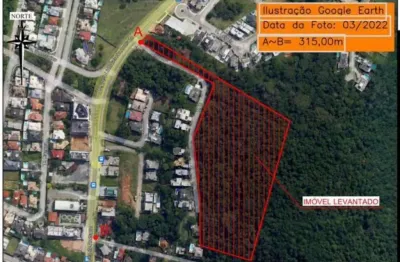 Terreno com viabilidade para construção no córrego grande - á venda em florianópolis