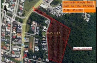 Terreno com viabilidade para construção no córrego grande - á venda em florianópolis