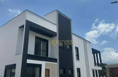 À venda | condomínio fechado com infraestrutura de lazer completa, 3 quartos e 2 vagas - biguaçu, bairro deltaville.