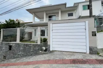 Semi mobiliado, 3 quartos, sendo 1 suíte e 2 vagas em forquilhas - á venda em são josé