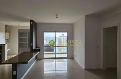 À venda | 110 m², vista mar, 3 quartos, sacada com churrasqueira e 2 vagas - estreito, em florianópolis.