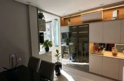 Vista parcial para o mar, 2 quartos sendo 1 suíte, sacada e 1 vaga no joão paulo - à venda em florianópolis