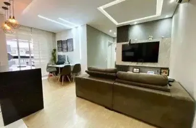 À venda | 64 m², semi mobiliado, 2 quartos, sacada e 1 vaga - são josé.