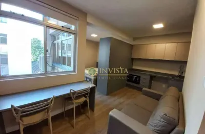 À venda | 39 m², mobiliado e 1 quarto, próximo ao ticen - centro de florianópolis.
