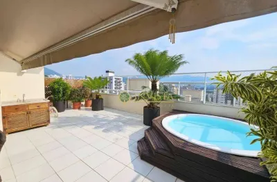 À venda | 227 m², terraço privativo com piscina e churrasqueira, 3 suítes e 4 vagas - próximo à ufsc, itacorubi, em florianópolis.