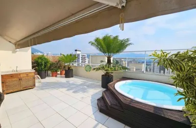 À venda | 227 m², terraço privativo com piscina e churrasqueira, 3 suítes e 4 vagas - próximo à ufsc, itacorubi, em florianópolis.