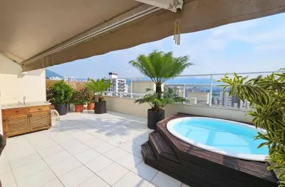 À venda | 227 m², terraço privativo com piscina e churrasqueira, 3 suítes e 4 vagas - próximo à ufsc, itacorubi, em florianópolis.