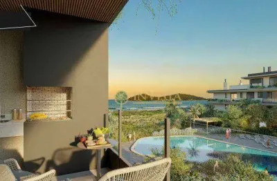 Lançamento com 2 quartos e sacada com churrasqueira à venda no nautic no campeche.