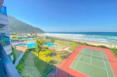 Frente mar com 4 quartos sendo 2 suítes e 2 vagas à venda na praia brava