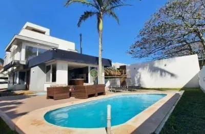 À venda | 200 m², alto padrão, frente mar com piscina privativa e 3 suítes -  jardim atlântico, próximo ao super a, em florianópolis.