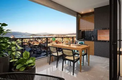 À venda | 115 m², sacada com churrasqueira, 3 quartos e 2 vagas - capoeiras, em florianópolis.