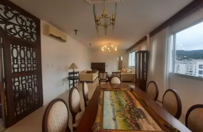 Apartamento com 4 quartos à venda no centro de florianópolis, 218 m², semi mobiliado e 2 vagas.