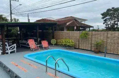 Casa com piscina, churrasqueira e 4 quartos - à venda em santo antônio de lisboa - florianópolis.
