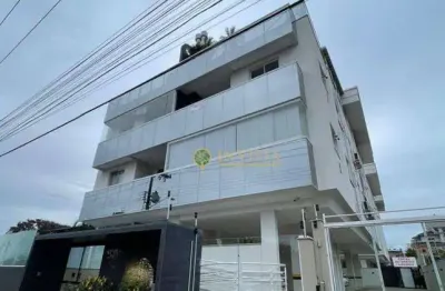 Semi mobiliado com sacada com churrasqueira, 2 quartos e 1 vaga à venda em canasvieiras.