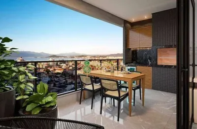 À venda | 117 m², sacada com churrasqueira, 3 quartos e 2 vagas - capoeiras, em florianópolis.